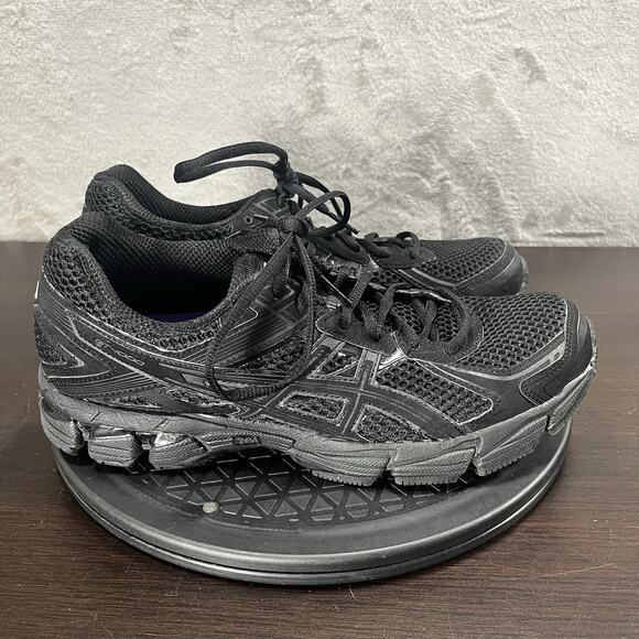 ASICS GT-1000 2 Womens Size 10 Wide Black Mesh Comfort Low Top Running Shoes - Picture 1 of 10